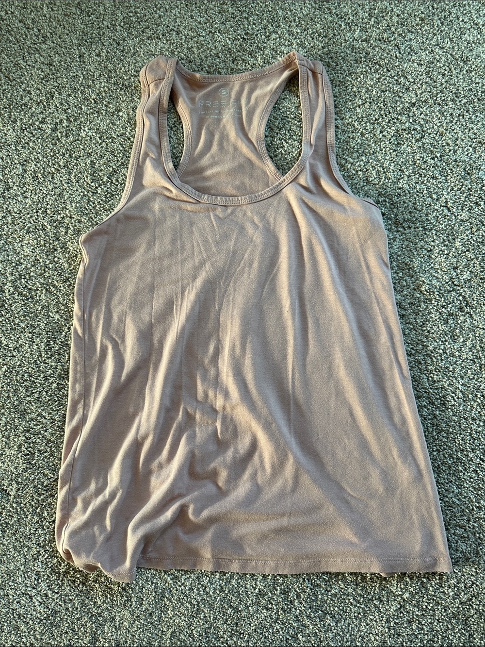 Free Fly Apparel Dusty Rose Racerback Tank